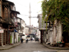 Georgia - Batumi (Ajaria): balconies and minaret (photo by A.Kilroy)