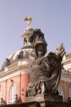 Germany / Deutschland - Brandenburg - Potsdam: Sans Souci Palace - built by Frederick II - detail  (photo by M.Bergsma)