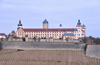 Wrzburg, Lower Franconia, Bavaria, Germany: Marienberg fortress seen from Kppele hill - Festung Marienberg - photo by M.Torres