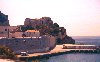 Gibraltar: walls on the rock - Parson's Lodge battery - Rosia bay - photo by Miguel Torres