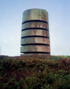 Channel isles - Guernsey: St. Pierre du Bois - bunker - German naval observation station - Kriegsmarine, turm - built by FritzTodt organization (photo by M.Torres)