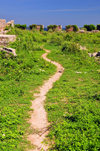 Fort-Libert, Nord-Est Department, Haiti: Fort Dauphin - footpath and ramparts - photo by M.Torres