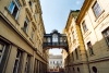 Hungary / Ungarn / Magyarorszg - Szeged (Csongrad Province): bridge on the southern faade of the Town Hall (photo by Miguel Torres)