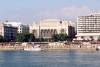 Hungary / Ungarn / Magyarorszg - Budapest: Vigado hall and the Danube (photo by Miguel Torres)