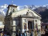 India - Garhwal (Uttaranchal state): Hindu shrine of Kedarnath in the Himalayas (photo by Rod Eime)