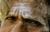 South India: eyes of a Sadhu - photo by W.Allgwer