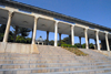 Iran - Shiraz: Mausoleum of Hafez - colonnade - Hafezieh - photo by M.Torres