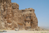 Iran - Naqsh-e Rustam: cliffs and the tomb attributed to Xerxes - photo by M.Torres