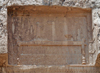 Iran - Naqsh-e Rustam: relief above the  tomb attributed to Darius II Nothus - photo by M.Torres