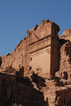 Jordan - Petra: Nabataean tomb - Tomb of Unaishu - east bank of the Outer Siq, across from the Street of Facades and halfway between the Khazneh and the Theatre - photo by M.Torres