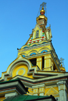 Kazakhstan, Almaty: Holy Ascension Russian Orthodox Cathedral - bell tower - photo by M.Torres