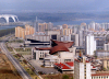 North Korea / DPRK - Pyongyang: East Pyongyang Grand Theatre area - bowling track (photo by M.Torres)