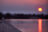 Laos - Si Phan Don region (4000 islands region): sunset - Mekong river - Laos / Cambodia border - photo by J.Banks