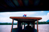 Laos - Luang Prabang - in a passenger boat crossing the Mekong - photo by K.Strobel