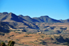 Roma area, Lesotho: amphiteather of mountains outside Roma - photo by M.Torres