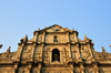 Macau, China: Ruins of St. Paul's, 16th century complex destroyed by a fire in 1835 -  Historic Centre of Macau, UNESCO World Heritage Site - Church of the Mother of God faade - photo by M.Torres