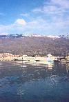 Macedonia / FYROM - Ohrid / OHD: water and sky (photo by M.Torres)