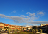 Antananarivo / Tananarive / Tana - Analamanga region, Madagascar: Independence avenue seen from the train station - arabenny Fahaleovantena - borough of Analakely - photo by M.Torres