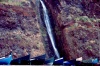 Madeira - Pal do Mar: barcos e cascata / boats and waterfall - photo by F.Rigaud