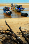 Fishing boats, Langkawi, Malaysia. photo by B.Lendrum