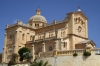 Gozo / Ghawdex: Gharb - Our Lady of Ta Pinu curch and belfry (photo by  A.Ferrari )