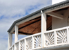 Dzaoudzi, Petite-Terre, Mayotte: atmospheric balcony - photo by M.Torres