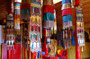 Khogno Khan Uul, central Mongolia: pendants inside a temple in Ovgon Khiid - photo by A.Ferrari