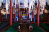 Tsetserleg, Arkhangai province, central Mongolia: inside a temple, Zayain Gegeenii Sum - photo by A.Ferrari