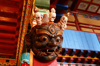 Tsetserleg, Arkhangai province, central Mongolia: inside a temple, Zayain Gegeenii Sum - Virupaksha, the King of the West - photo by A.Ferrari