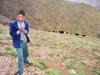 Morocco / Maroc - Amskere village: a young shepherd in the Atlas - photo by J.Kaman