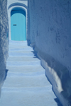 Morocco / Maroc - Chefchaouen / Chechaouen / Chaoun / Xauen: blue streets of the Medina - Rif architecture - photo by J.Banks