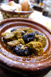 Marrakesh - Morocco: lamb and plums tajine - photo by Sandia