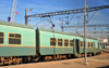 Casablanca, Morocco: train at Casa Port station - photo by M.Torres