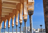 Casablanca, Morocco: Hassan II mosque - Moorish horseshoe arches - photo by M.Torres