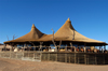 Namibia: Kulala Lodge main building, near Sossusvlei - photo by B.Cain