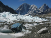 Nepal - Sagarmatha National Park - Everest Base Camp Trek: helicopter wreck - photo by M.Samper