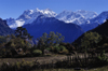 Manaslu / Kutang, Gorka district, Gandaki zone, Annapurna area, Nepal: the eighth highest mountain in the world - 8,163 metres - Mansiri Himal - Gurkha Massif - photo by W.Allgwer