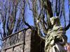 Netherlands - Amsterdam - lady with mirror -  statue at the Rijksmuseum - photo by Michel Bergsma