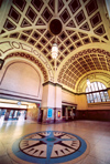 16 New Zealand - North Island - Wellington - railway station - under the dome - photo by Miguel Torres