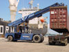 Onne Freezone, Rivers State, Nigeria: Federal Ocean Terminal - Ogu Creek - crane, container and freighter - Bonny River - Biafra - photo by A.Bartel