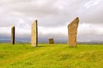 Orkney island, Mainland- Standing Stones of Stenness - henge monument - photo by Carlton McEachern