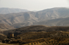 Mar Saba Monastery, West Bank, Palestine: desert and Women's tower around the monastery - Kidron Valley - Great Lavra of St. Sabas - photo by J.Pemberton