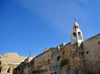 Bethlehem, West Bank, Palestine: Church of the Nativity complex, seen from Manger Square - marks the birthplace of Jesus of Nazareth - photo by M.Torres