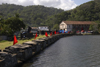 Portobello Customs House, Portobello, Coln, Panama, Central America, as seen from the San Geronimo Fort - photo by H.Olarte