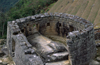 Machu Picchu, Cuzco region, Peru: temple of the Sun- used for determining the Summer solstice - photo by C.Lovell