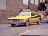 Cuzco, Peru: yellow taxi - airport sevice - photo by M.Bergsma