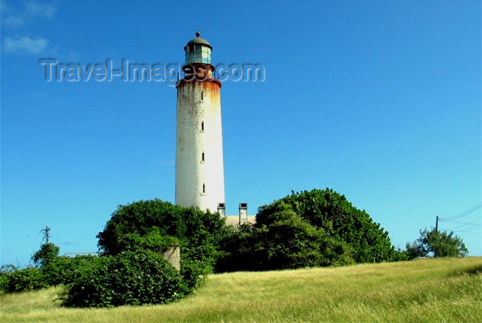 Barbados - Accra Beach - Bathsheba - St. Joseph parish: Ragged Point Lighthouse - photo by P.Baldwin