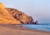 Portugal - Algarve - Praia da Luz  (concelho de Lagos): Cliffs and Luz Rock / a falsia e o rochedo da Luz - photo by M.Durruti