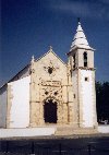 Portugal - Ribatejo - Goleg: a igreja matriz - Monumento Nacional - portal Manuelino / Goleg: the main church, church of Igreja de Nossa Senhora da Conceio - architect and engineer Diogo Boitaca - Diogo Boytac, Diogo de Boytac, Diogo Boitaca, Diogo de Boitaca - photo by M.Durruti