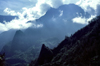 Reunion / Reunio - mountain view - peaks and clouds - photo by W.Schipper